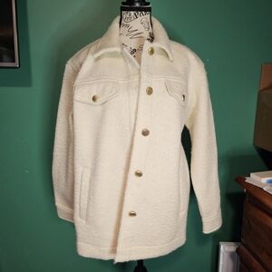 Carolina Belle Cream Jacket with Gold Accents